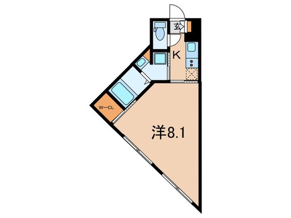 ルネサンスコート桜新町の物件間取画像